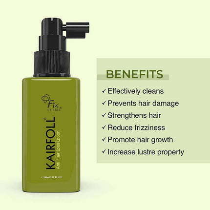 Fixderma Kairfoll Anti Hair Loss Lotion