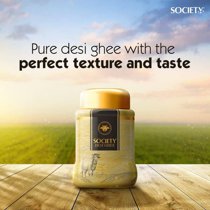 Society Desi Ghee | 100% Pure and Natural | Desi Ghee | Highly Nutritious | Traditional Curd-Churned
