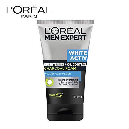 L'Oreal Paris Men Expert White Activ Oil Control Charcoal Brightening Foam