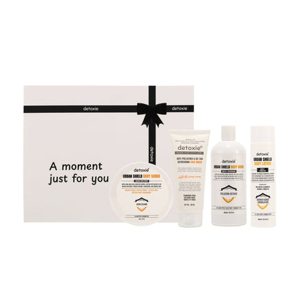 Detoxie Urban Shied Hustlers Unisex Anti-Pollution & De-Tan Daily Care Kit
