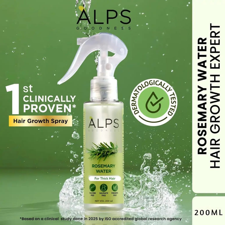 ALPS Organic Rosemary Water | Hair Spray For Growth|Expert 200 ml