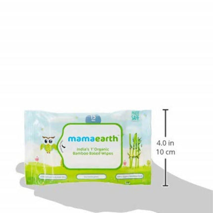 Mamaearth India's 1st Organic Bamboo Based Wipes