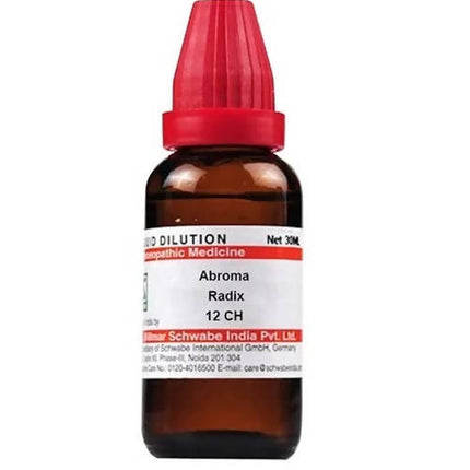 Dr. Willmar Schwabe India Abroma Radix Dilution