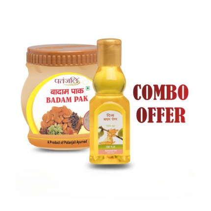 Patanjali Divya Badam Rogan + Badam Pak Combo