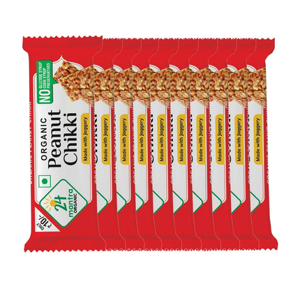 24 Mantra Organic Peanut Chikki