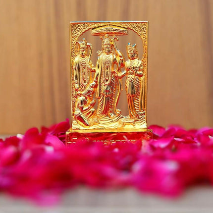 Rudradivine Brass Ram Darbar Murti Idol Statue
