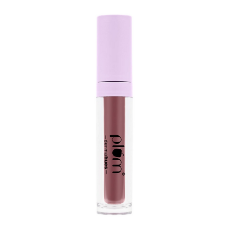 Plum Glassy Glaze Lip Lacquer 3-in-1 Lipstick + Lip Balm + Gloss 05 Cashmere Rose