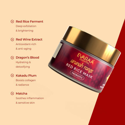 Evaraa Essential Red Rice Mask