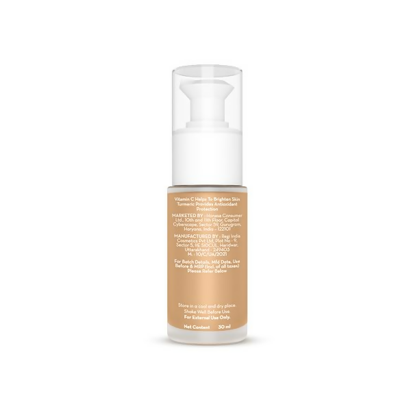 Mamaearth Hydra-Glow Full Coverage Foundation With Vitamin C & Turmeric - Caramel Glow - Limited Time Offer
