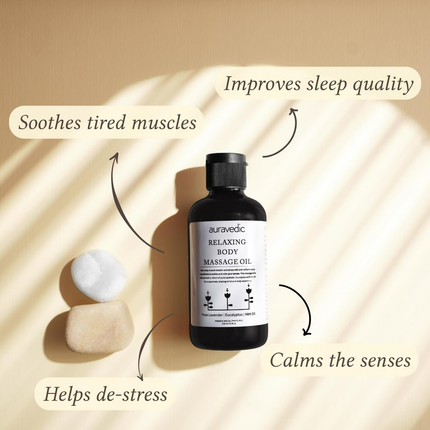 Auravedic Relaxing Body Massage Oil