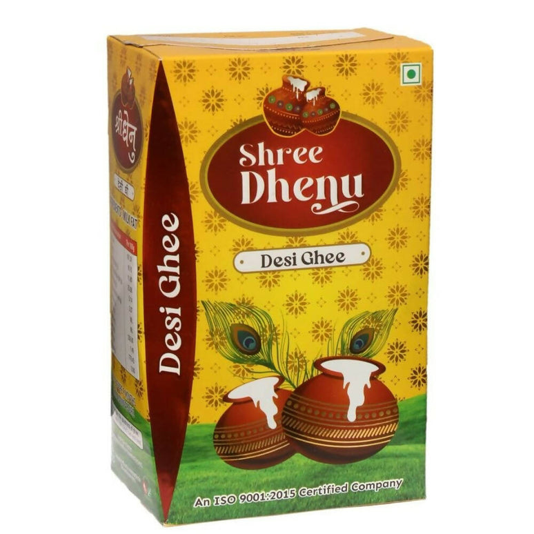 Shree Dhenu Desi Cow Ghee | Vedic Bilona Method | Churned from Curd | Pure & Natural | 100% Gir Cow Ghee