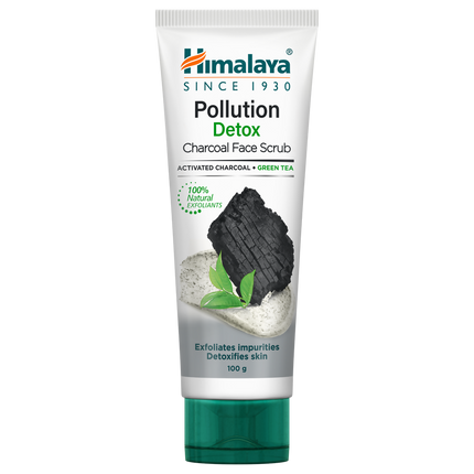 Himalaya Herbals Pollution Detox Charcoal Face Scrub