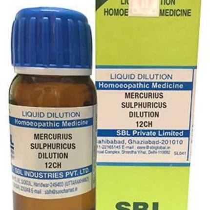 SBL Homeopathy Mercurius Sulphuricus Dilution
