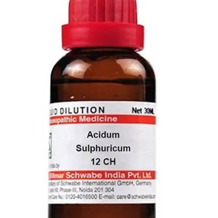 Dr. Willmar Schwabe India Acidum Sulphuricum Dilution