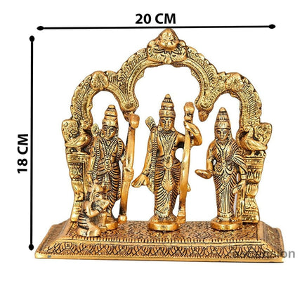 Ascension Metal Lord Ram Darbar Idol