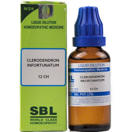 SBL Homeopathy Clerodendron Infortunatum Dilution