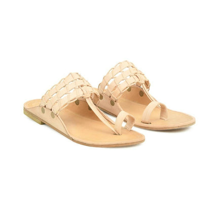 Stepsoft Natural Leather Kolhapuri Chappals For Men – Ideal For Kurta & Ethnic Wear