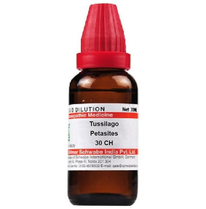 Dr. Willmar Schwabe India Tussilago Petasites Dilution