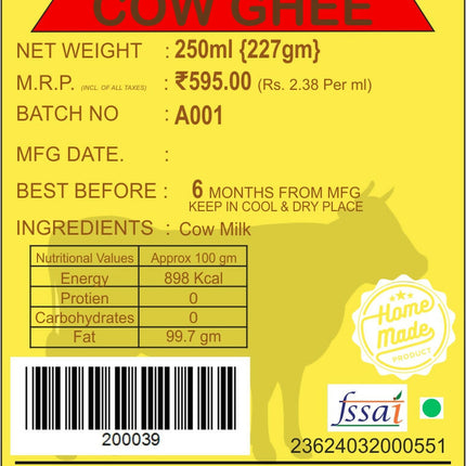 Avani Foods Cow Ghee
