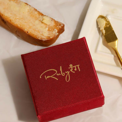 Natural Stone Green Ring - Ruby Raang