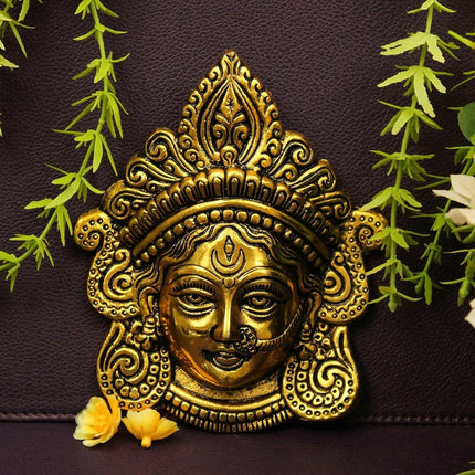 Dalvkot Shri Durga Mata Face For Wall Hanging