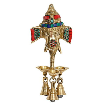 Artvarko Brass Ganesha Wall Hanging