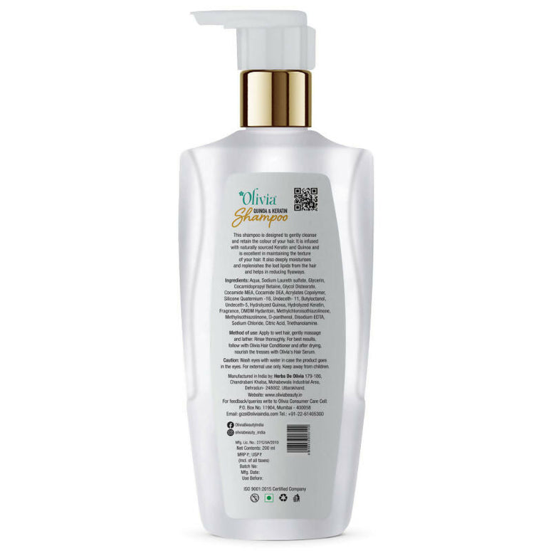 Olivia Color Guard Shampoo With Quinoa & Keratin