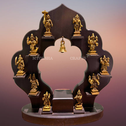 Brass Dashavatara Idol Set