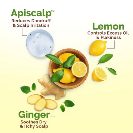 Mamaearth Lemon Anti-Dandruff Hair Oil with Lemon & Ginger for Dandruff