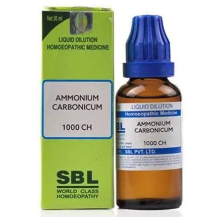 SBL Homeopathy Ammonium Carbonicum Dilution