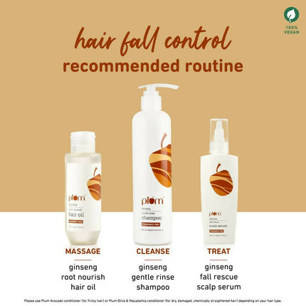 Plum Ginseng Fall Rescue Scalp Serum