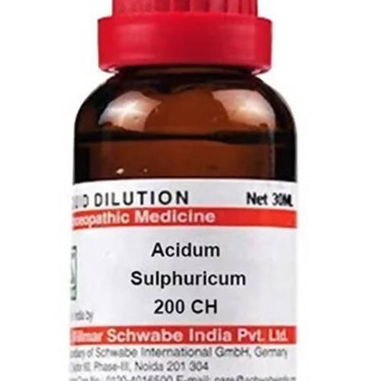 Dr. Willmar Schwabe India Acidum Sulphuricum Dilution