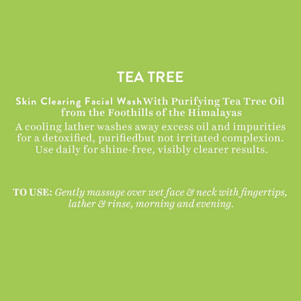 Biotique Advanced Organics Tea Tree Skin Clearing Facial Wash