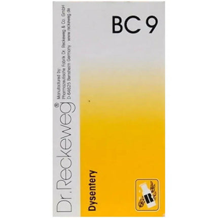 Dr. Reckeweg Bio-Combination 9 (BC 9) Tablets