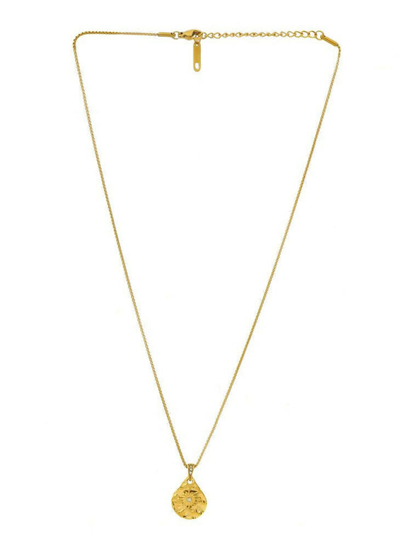 Gold Plated Necklace - Ruby Raang