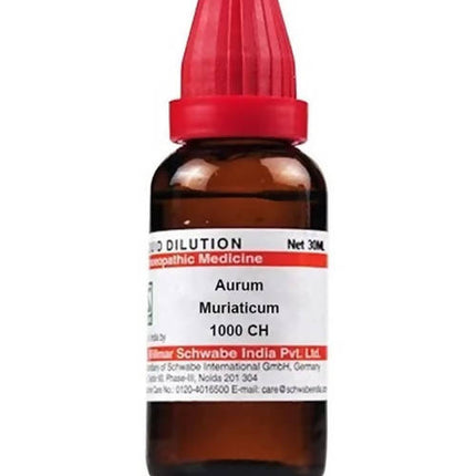 Dr. Willmar Schwabe India Aurum Muriaticum Dilution