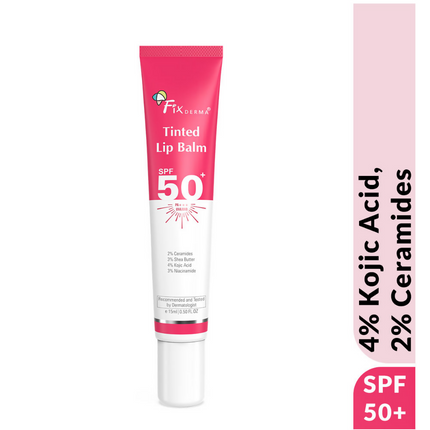 Fixderma 4% Kojic Acid Tinted Lip Balm SPF 50+
