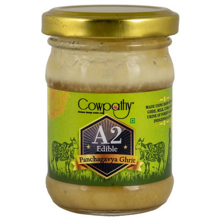 Cowpathy A2 Edible Panchagavya Ghritam | 100% Herbal and Natural | Cow's Natural Panchgavya | Good For Oral Health