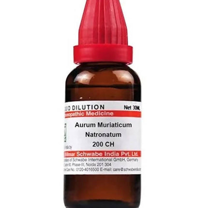 Dr. Willmar Schwabe India Aurum Muriaticum Natronatum Dilution