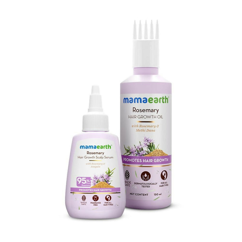 Mamaearth Rosemary Hair Growth & Nourishment Combo