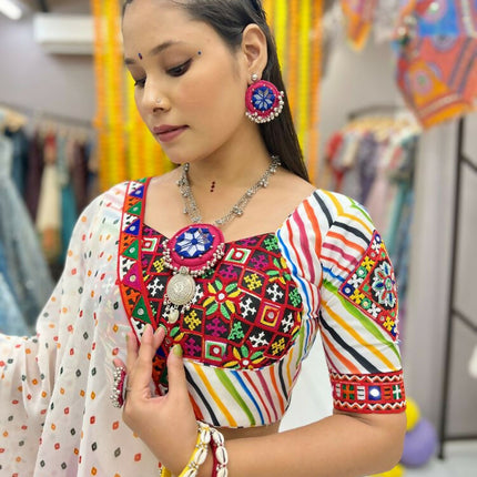 Aastha Fashion Rani Rayon Readymade Lace Semi Stitched Wedding Wear Lehenga Choli