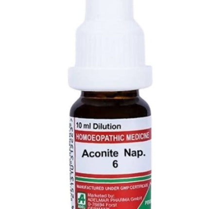 Adel Homeopathy Aconite Nap Dilution