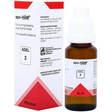 Adel Homeopathy Apo-Ham Drops