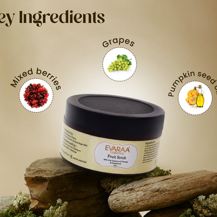 Evaraa Essential Fruit Scrub