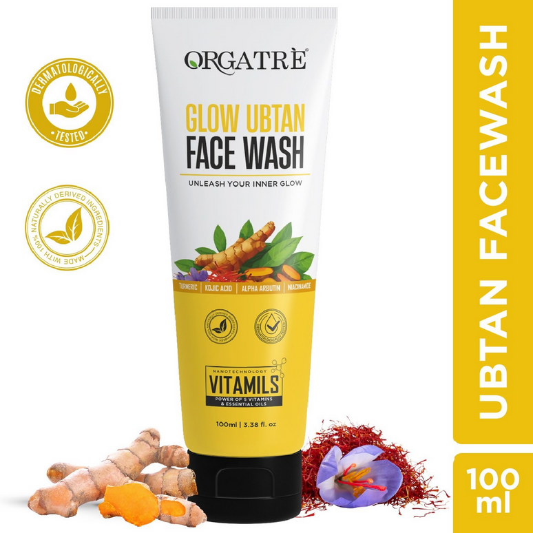 Orgatre Glow Ubtan Face Wash