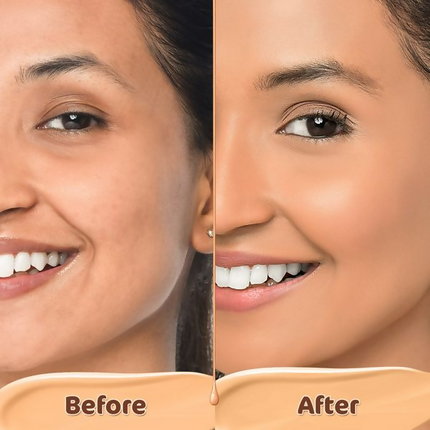 Mamaearth Hydra-Glow Full Coverage Foundation With Vitamin C & Turmeric - Ivory Glow - Limited Time Offer