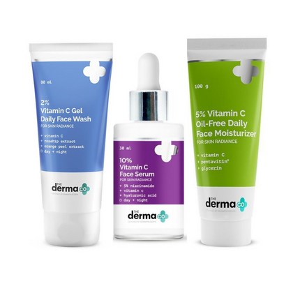 The Derma Co I-Beauty Glow CSM (Cleanser, Serum, Moisturizer) Combo