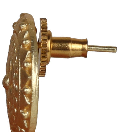 Joban Fashion Women Matte Gold Brass Jhumka