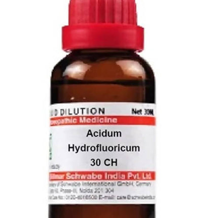 Dr. Willmar Schwabe India Acidum Hydrofluoricum Dilution