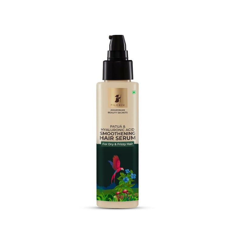 Pilgrim Amazonian PatuÃ¡ & Hyaluronic Acid Smoothening Hair Serum For Dry & Frizzy Hair, For Hair Smoothening